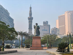 Tahrir Square, one of the attractions of downtown Cairo (Shutterstock)	