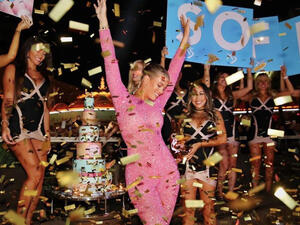 Sofia Richie was spotted celebrating her birthday in Las Vegas