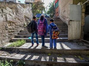 Worldwide, only 61 per cent of refugee children attended primary school, and only 23 per cent continued attending secondary school in 2017, according to UNHCR (Photo courtesy of UNHCR Jordan Facebook page)