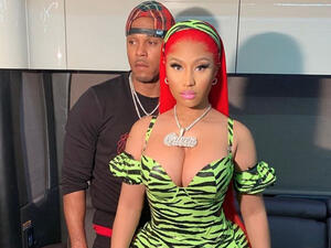 Nicki Minaj and fiancé Kenneth Petty