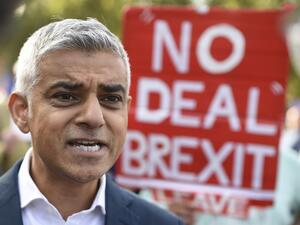London Mayor Sadiq Khan (AFP)