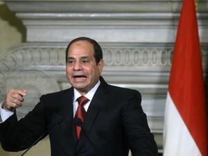 Egyptian President Abdel Fattah el-Sisi . (AFP/ File Photo)