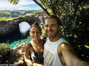 British-Australian Jolie King and her Australian boyfriend Mark Firkin were arrested in Iran in July while undertaking a round-the-world trip they were documenting online. (Jolie King/ Instagram)
