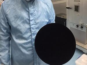 It is even darker than vantablack (pictured), which was previously thought to be the blackest material in the world. (Daily Mail)