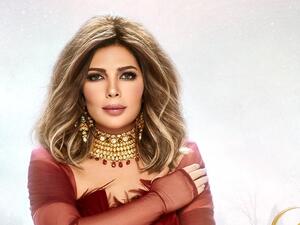 Syrian singer Assala Nasri surprised her followers by posting a strange image of her eldest son Khaled Source @assala_official Instagram