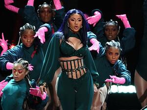 Cardi B at 2019 BET Awards (JEAN-BAPTISTE LACROIX/AFP/Getty Images)