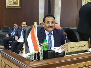 Yemeni Minister of Transport Saleh al-Jabwani (Twitter)
