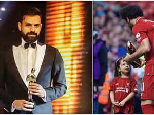 Makka Mohamed Salah became a star like her father Source @mosalah and @amirteima Instagram