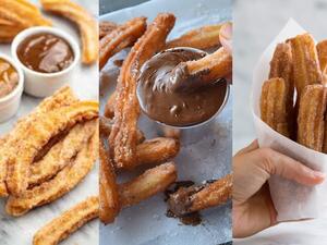 حلوى الشوروس المقلية (أصابع القرفة)