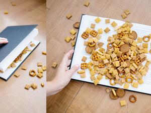 The challenge began trending last week when the American snack brand Chex Mix. (Chex Mix/ Twitter)