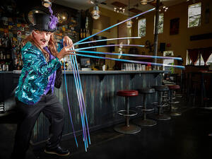 Odilon Ozare captured his second Guinness World Record when he created the world's longest nail extensions. (Guinness World Record)