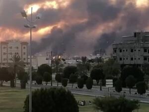 Drones strike major Saudi Aramco oil facilities  (Twitter) 