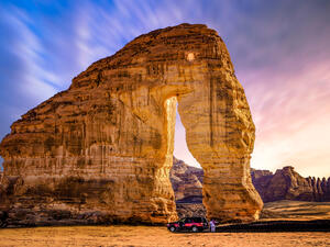 The Elephant Rock - Ola - Saudi Arabia. (Shutterstock/ File Photo)