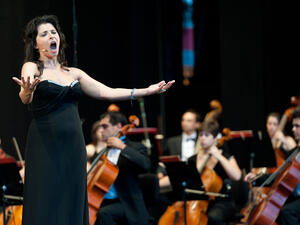 Mezzo-soprano Alessandra Volpe from Italy. (Shutterstock/ File Photo)