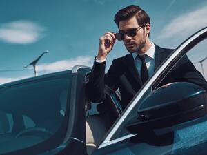  تبرز ملامح الوجه المربّع بطريقة جميلة عند ارتداء نظارات مستديرة بدلًا من النظارات ذات الزاوية