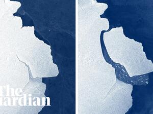 الجرف الجليدي "إيمري" ثالث أكبر جرف في القارة القطبية الجنوبية