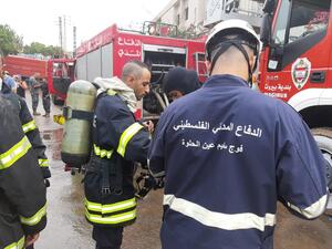 أعلن ​الصليب الأحمر اللبناني​ وضع فرقه في حال من الإستنفار 