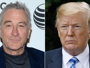 دونالد ترامب و روبرت دي نيرو