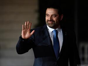Lebanon's Prime Minister Saad Hariri in Paris, France on 10 November 2018 [Eric Feferberg/AFP/Getty Images]