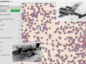 Clever map shows 30,000 Luftwaffe attacks by the Nazis on the UK in WW2 (Twitter)