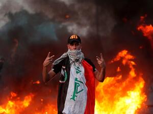 Iraq protest (Twitter)
