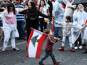 Protest in Lebanon (AFP)