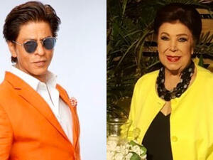 Bollywood legend Shahrukh Khan surprised guests with a special move with Egyptian actress Ragaa Elgedawy Source iamsrk  ragaaelgedawy Instagram