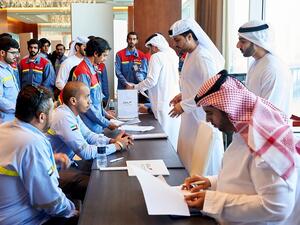 During the event