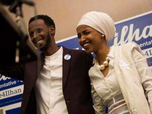 US Rep. Ilhan Omar has filed for divorce from her husband, citing an “irretrievable breakdown” of her marriage. (AFP/ File Photo)