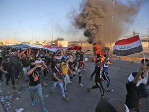 The death toll from anti-government protests in Iraq rose to 81. (AFP/ File Photo)