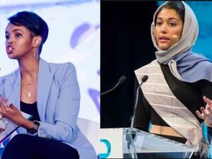 Either Libyan women’s rights activist Hajer Sharief or Somali peace campaigner Ilwad Elman could possibly beat Greta Thunberg to the prestigious – but controversial – Nobel Peace Prize. (Twitter)