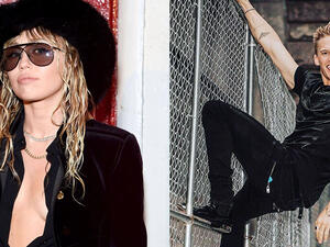 Cyrus and Simpson were first linked last week