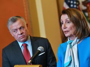House Speaker Nancy Pelosi, right, said Saturday's visit came at 'a critical time for the security and stability of the region'. (AFP/ File Photo) House Speaker Nancy Pelosi, right, said Saturday's visit came at 'a critical time for the security and stability of the region'. (AFP/ File Photo)