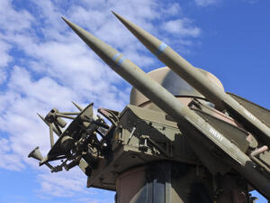 Surface-to-air missiles with radar guidance system. (Shutterstock/ File Photo)