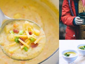 شوربة البطاطا الخريفية