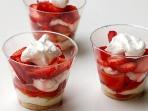 حلوى تشيز كيك بارفيه