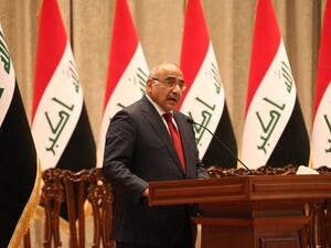 Iraqi Prime Minister Adil Abdul-Mahdi (Twitter)