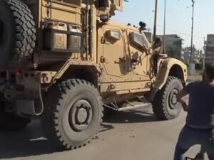Angry Kurds block US troops (Twitter)
