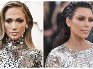 كيم كارداشيان وجينيفر لوبيز