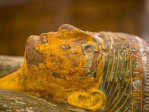 A number of discoveries about the way the people of ancient Egypt lived are already being revealed thanks to the research, although a lot more time is needed to analyse the data (AFP)