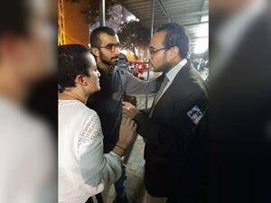 Observers have speculated the raid was prompted by an article critical of Sisi's son [Twitter]