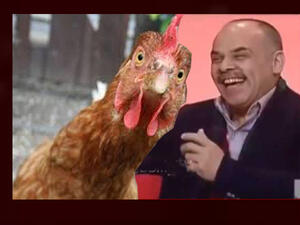 ضحكة الدجاجة