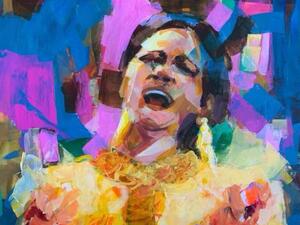 Um Kolthum by Wagih Yassa (dailynewssegypt)