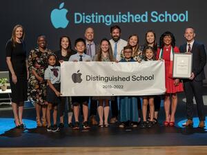 أكاديمية جيمس دبي الأمريكية الابتدائية تحصد لقب "مدرسة أبل المتميزة"