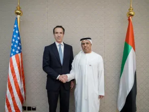 H.E. Obaid Humaid Al Tayer Meets Deputy Us Treasury Secretary