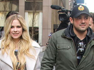 Lavigne and Sarofim had been dating since February 2018
