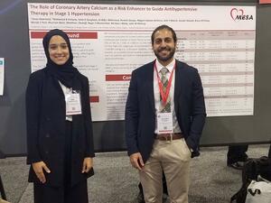 طبيب قلب وطالبة طب من وايل كورنيل للطب قطر يفوزان بجائزة دولية مرموقة