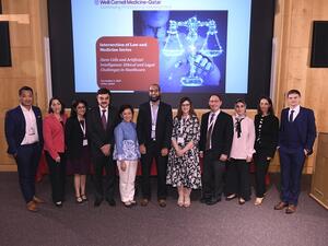 وايل كورنيل للطب قطر تستكشف الأبعاد القانونية والأخلاقية لاستخدامات الخلايا الجذعية والذكاء الاصطناعي في الطب 