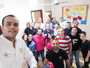 مجموعة ماريوت الدولية تزور مركزاً للأيتام وتجمّله