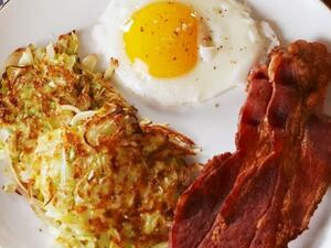 عجة الملفوف أو الكرنب الهشة